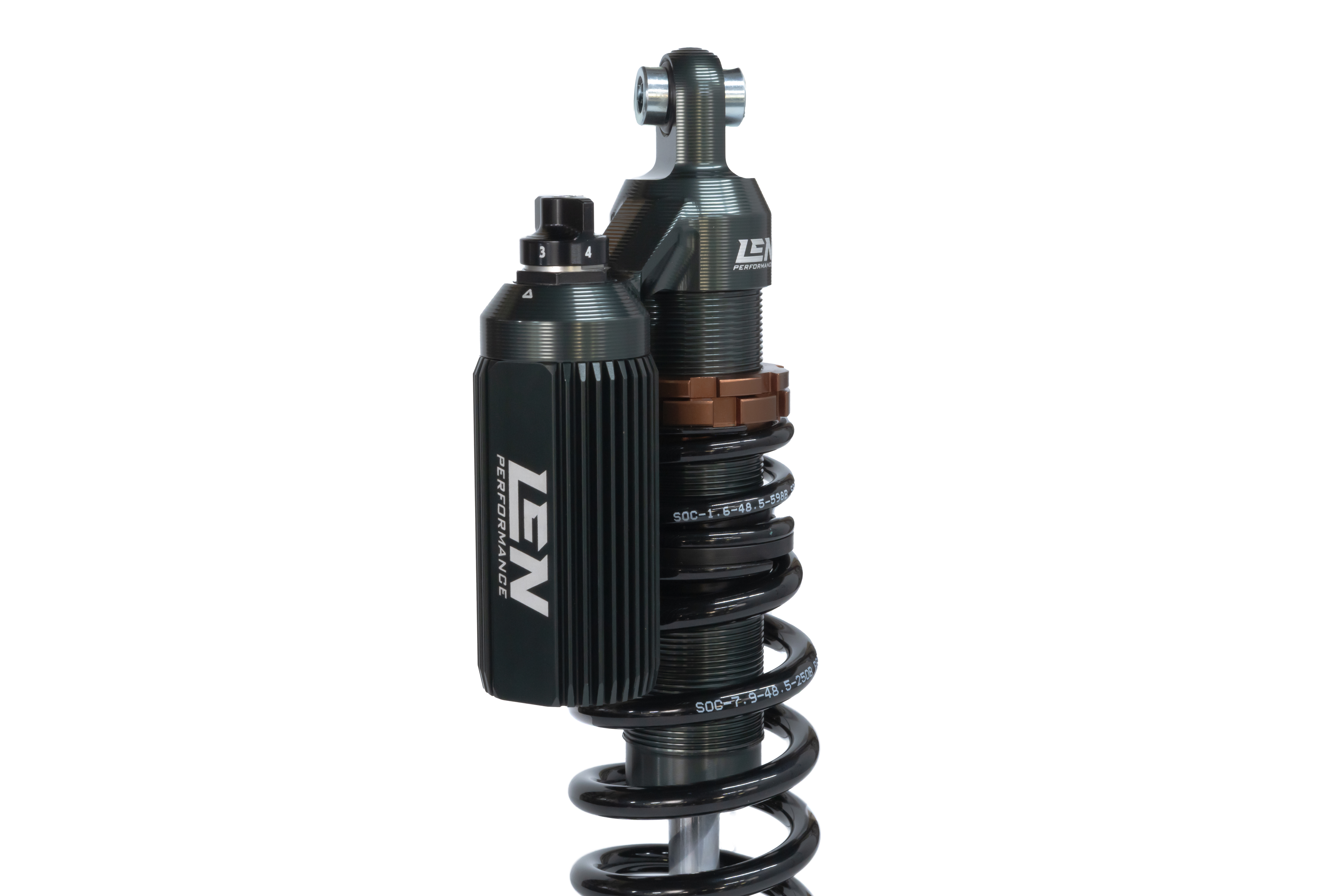 LEN PERFORMANCE ATV SHOCK FRONT RIGHT POLARIS SPORTSMAN 2014-2024 850 1000 LA8-50000RH thumbnail 2
