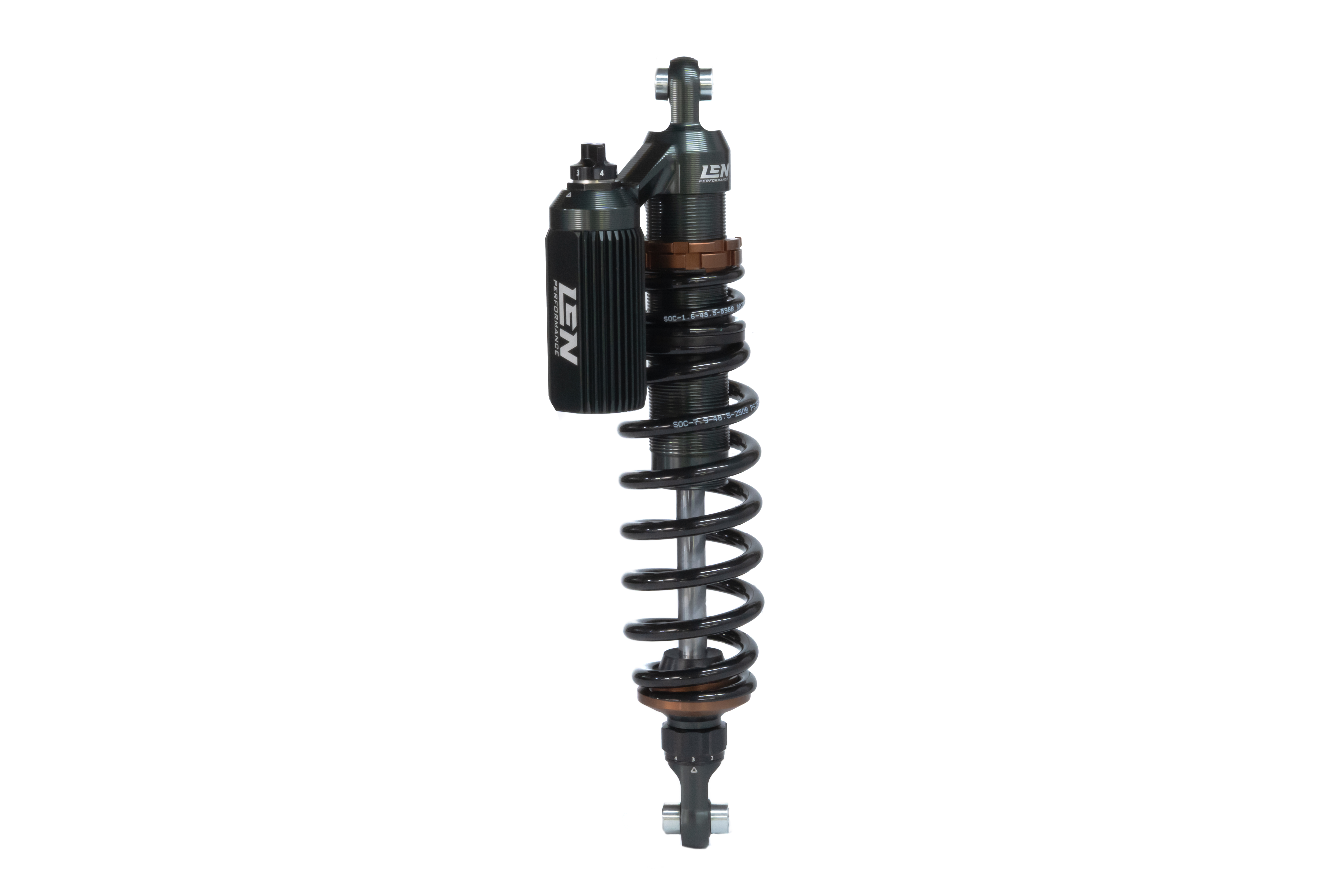 LEN PERFORMANCE ATV SHOCK FRONT RIGHT POLARIS SPORTSMAN 2014-2024 850 1000 LA8-50000RH image 1