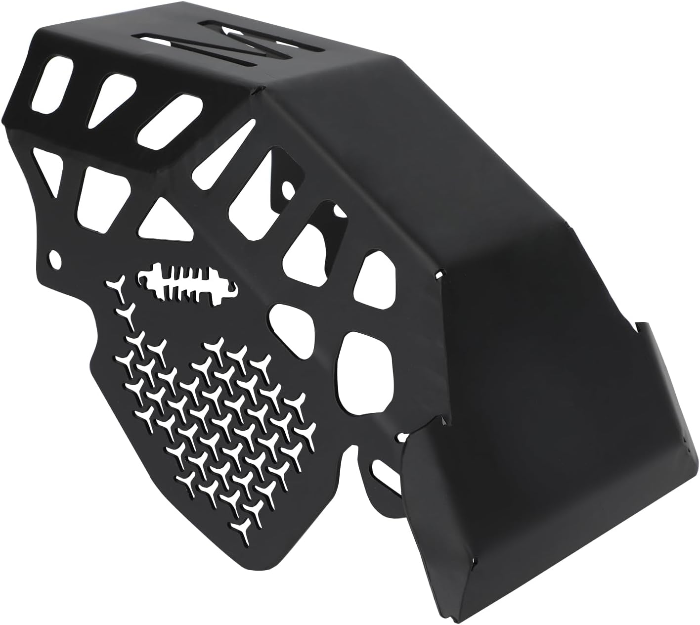 ENGINE CHASSIS PROTECTION COVER STAINLESS STEEL BLACK SURRON LIGHT BEE S LIGHT BEE X thumbnail 2