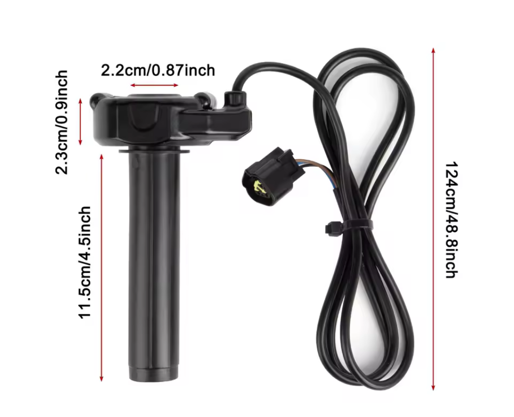 THROTTLE TWIST GRIP PLASTIC 22mm SURRON LIGHT BEE S LIGHT BEE X thumbnail 2
