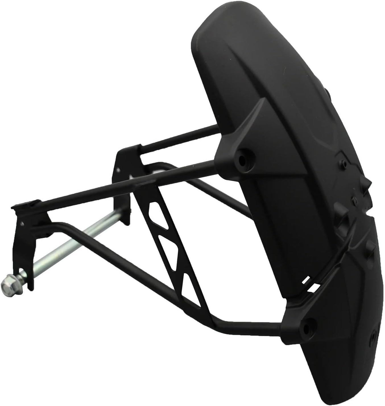 REAR MUDGUARD WITH FRAME HOLDER BLACK SURRON LIGHT BEE S LIGHT BEE X image 1