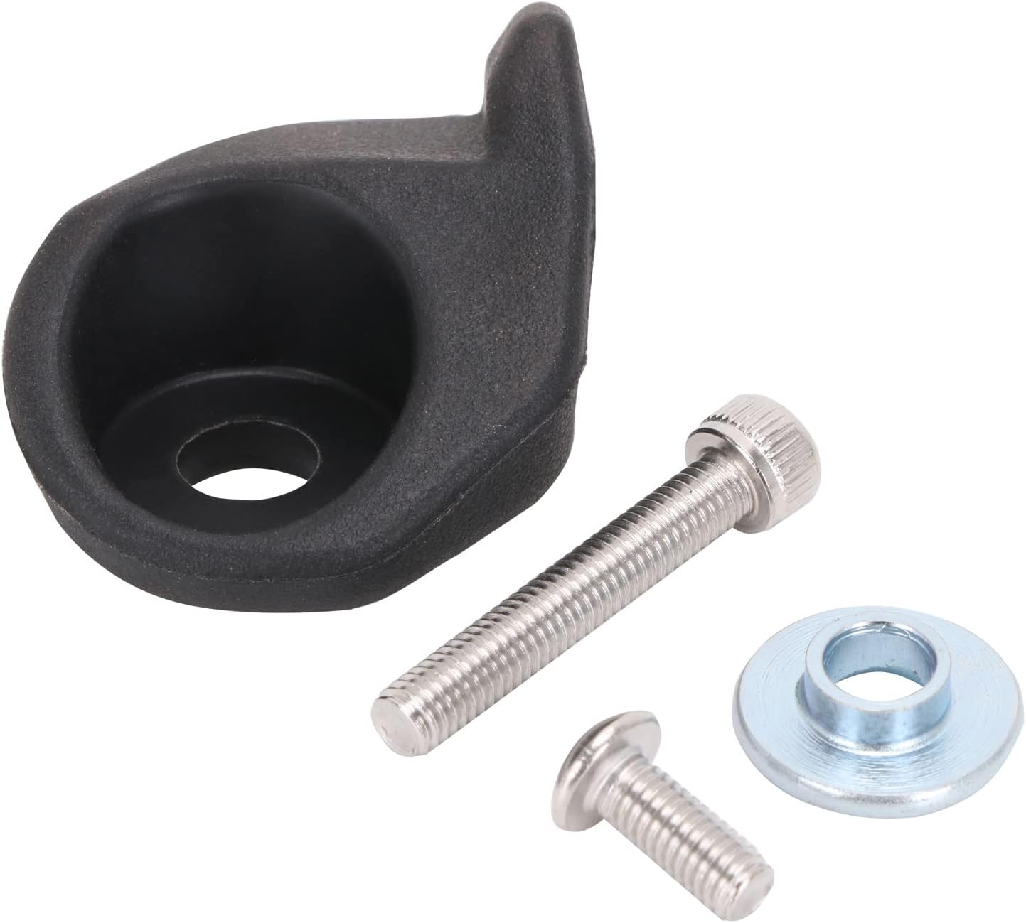FLAT FORK ANTI COLLISION RUBBER BLOCK BLACK SURRON LIGHT BEE X S image 1