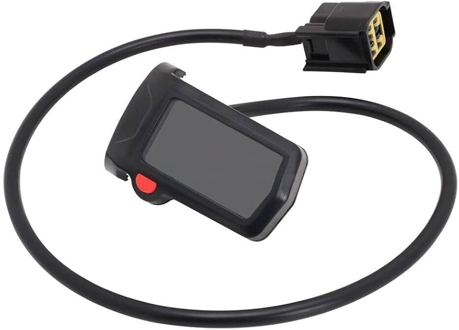 SPEEDOMETER DISPLAY DIGITAL HOUR METER TIMER BLACK SURRON LIGHT BEE X S image 1