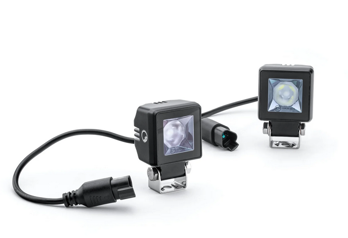DUAL LED 2 CUBE POD LIGHTS KIT 12/24V, SUPERATV LB2-CL image 1