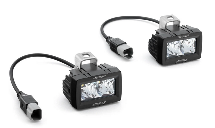 DUAL LED 3 X 1.5 CUBE POD LIGHTS KIT 12/24V, SUPERATV LB3-CL-006 image 1