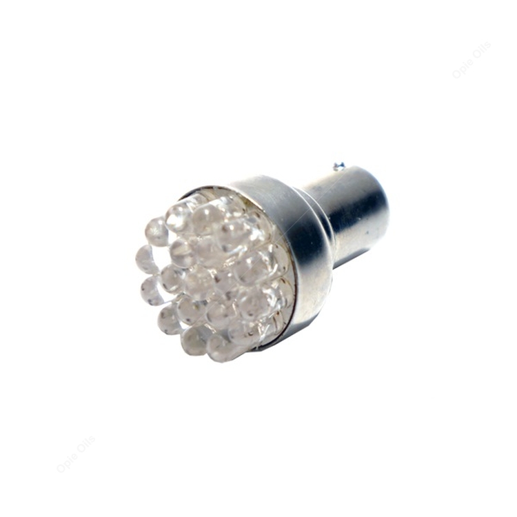 LED LIGHT BULB 12V WHITE BAY15D image 1