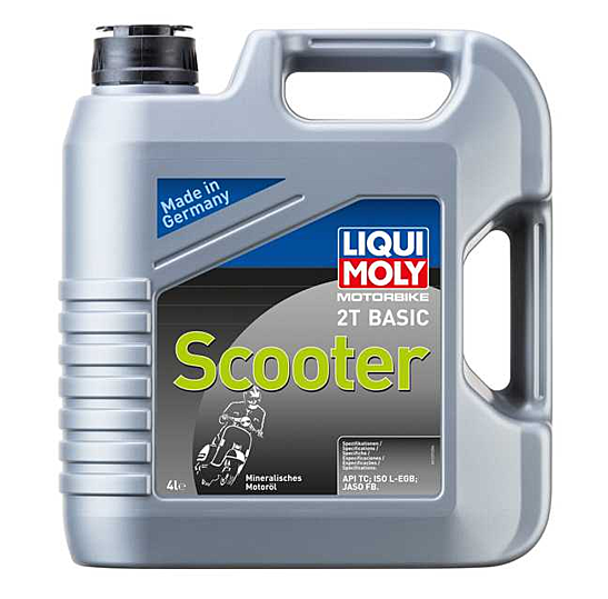 ENGINE OIL 2T BASIC SCOOTER 4L LIQUI MOLY - 1237 image 1
