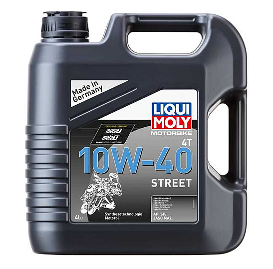 ENGINE OIL 4T 10W/40 STREET 4L LIQUI MOLY - 1243 image 1