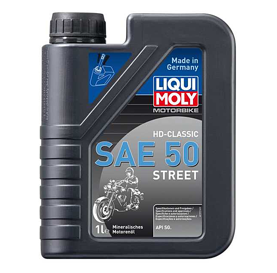 ENGINE OIL AMERICAN V-TWIN CLASSIC SAE 50 STREET 1L LIQUI MOLY - 1572 image 1