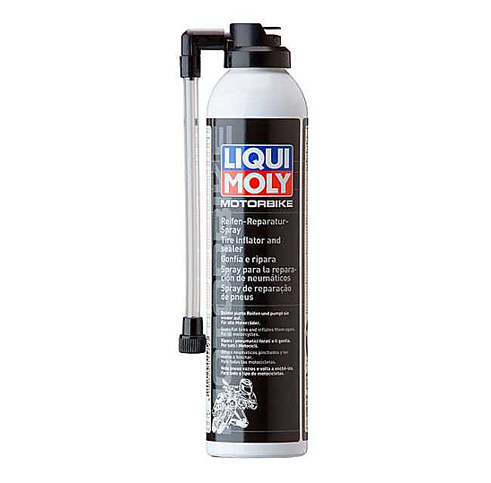 EMERGENCY TYRE INFLATOR AND SEALER AEROSOL 300ML LIQUI MOLY - 1579 image 1