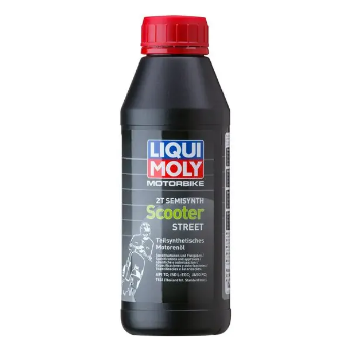 ENGINE OIL 2T SEMI SYNTHETIC SCOOTER STREET 500ML LIQUI MOLY - 1622 image 1
