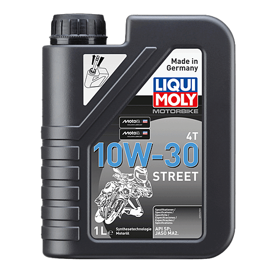 ENGINE OIL 4T 10W-30 STREET 4L LIQUI MOLY 1688 image 1