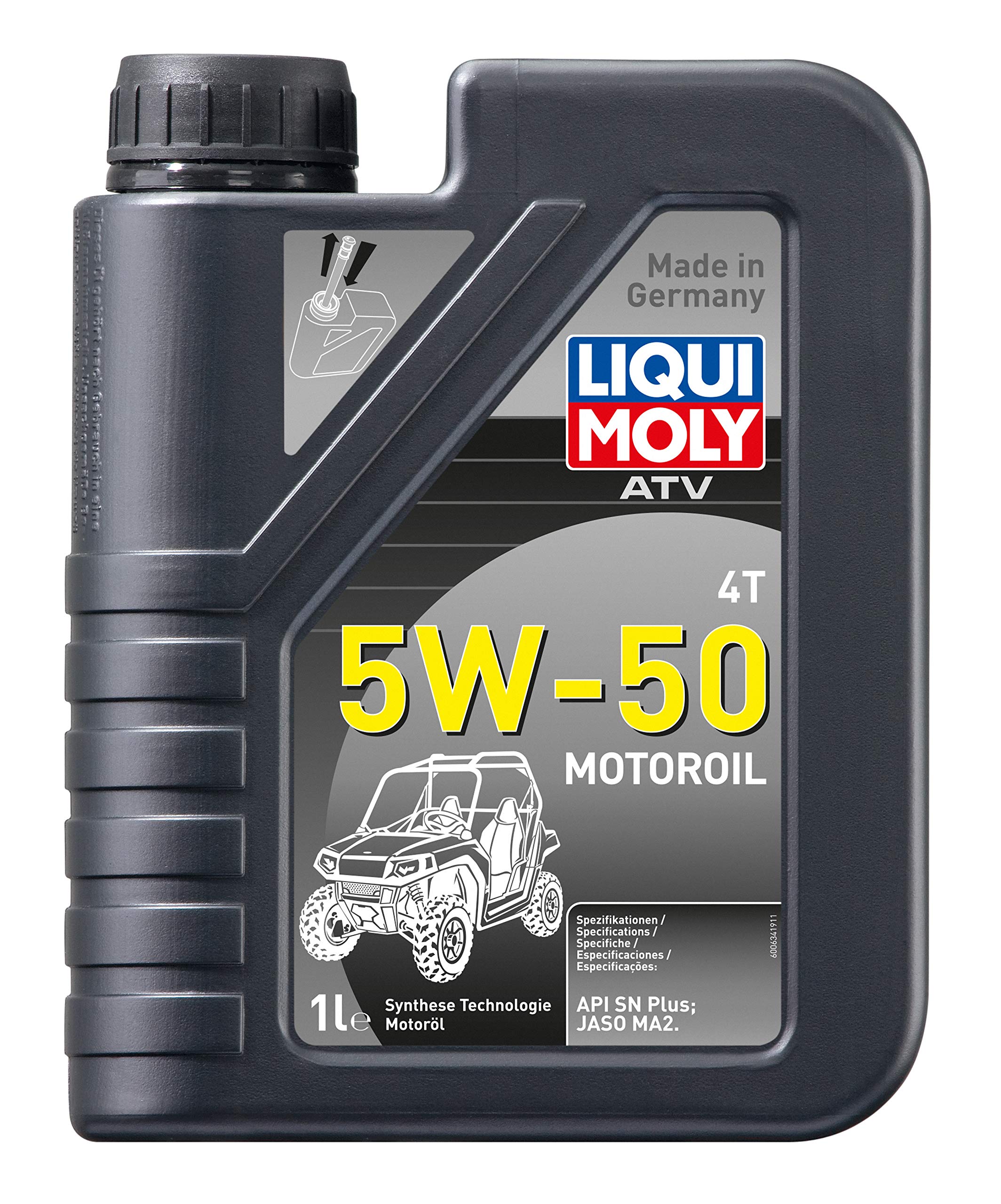 ENGINE OIL ATV 4T 5W-50 1L LIQUI MOLY - 20737 image 1