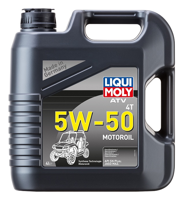ENGINE OIL ATV 4T 5W-50 4L LIQUI MOLY - 20738 image 1