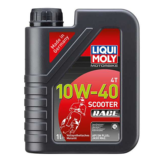 ENGINE OIL 4T 10W/40 SCOOTER RACE 1L LIQUI MOLY - 20826 image 1