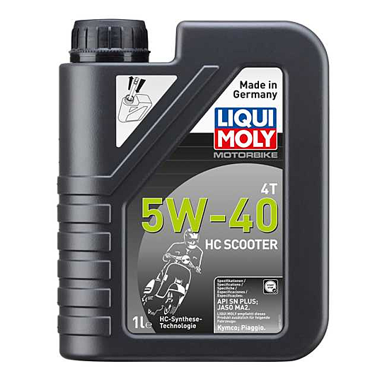 ENGINE OIL 4T 5W-40 HC SCOOTER 1L LIQUI MOLY - 20829 image 1