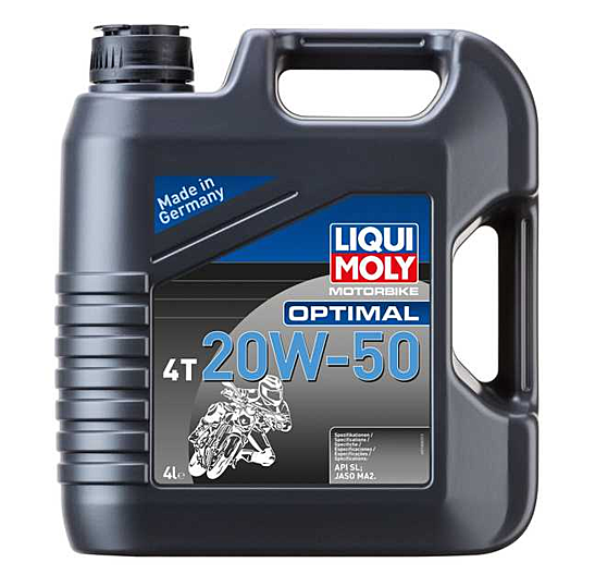 OPTIMAL 4T 20W-50 4L LIQUI MOLY - 21868 image 1