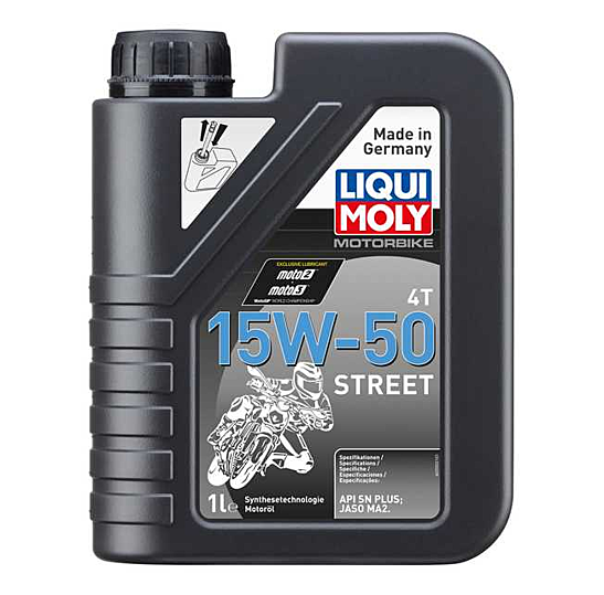 4T 15W-50 STREET 1L LIQUI MOLY - 2555 image 1