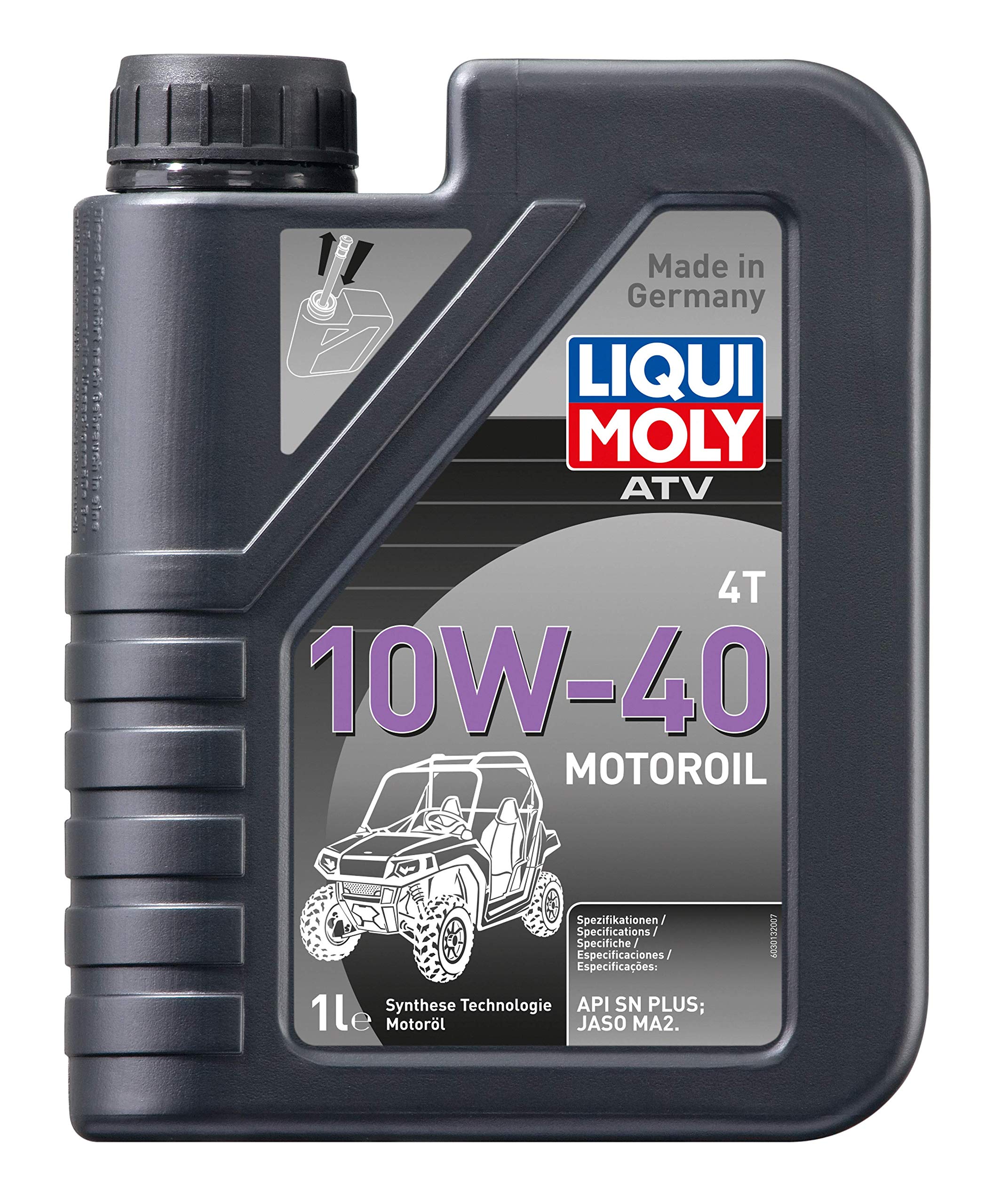 ATV 4T MOTOROIL 10W/40 1L LIQUI MOLY - 3013 image 1