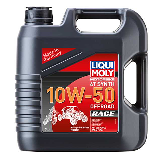 4T SYNTHETIC 10W-50 OFFROAD RACE 4L LIQUI MOLY - 3052 image 1