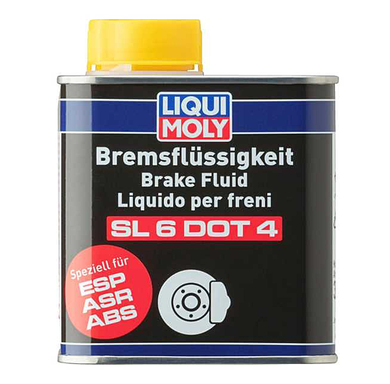 BRAKE FLUID SL6 DOT 4 500ML LIQUI MOLY - 3086 image 1