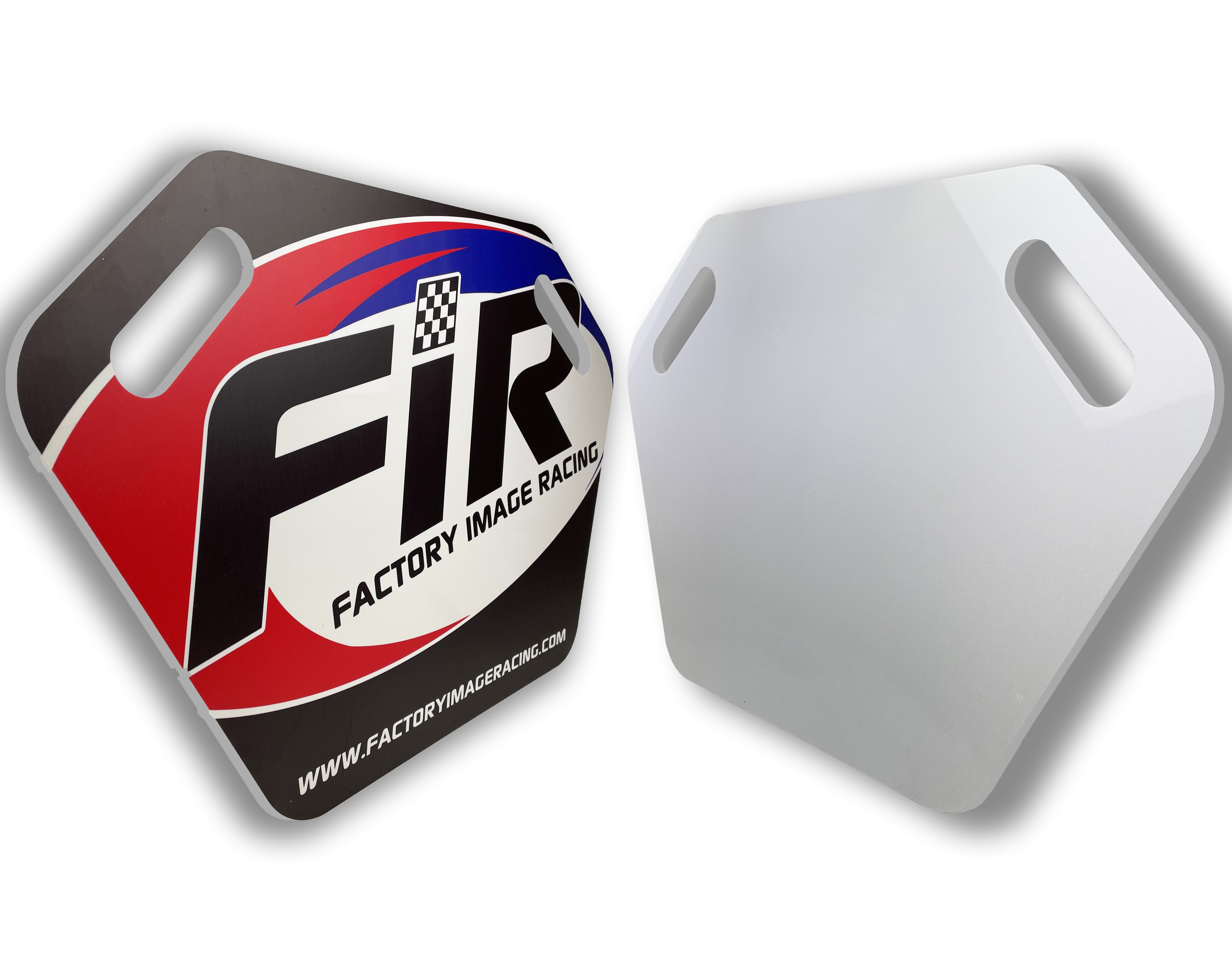 MX Pit Board 4mm Acrylic 600 x 375mm Full Colour Logo thumbnail 3