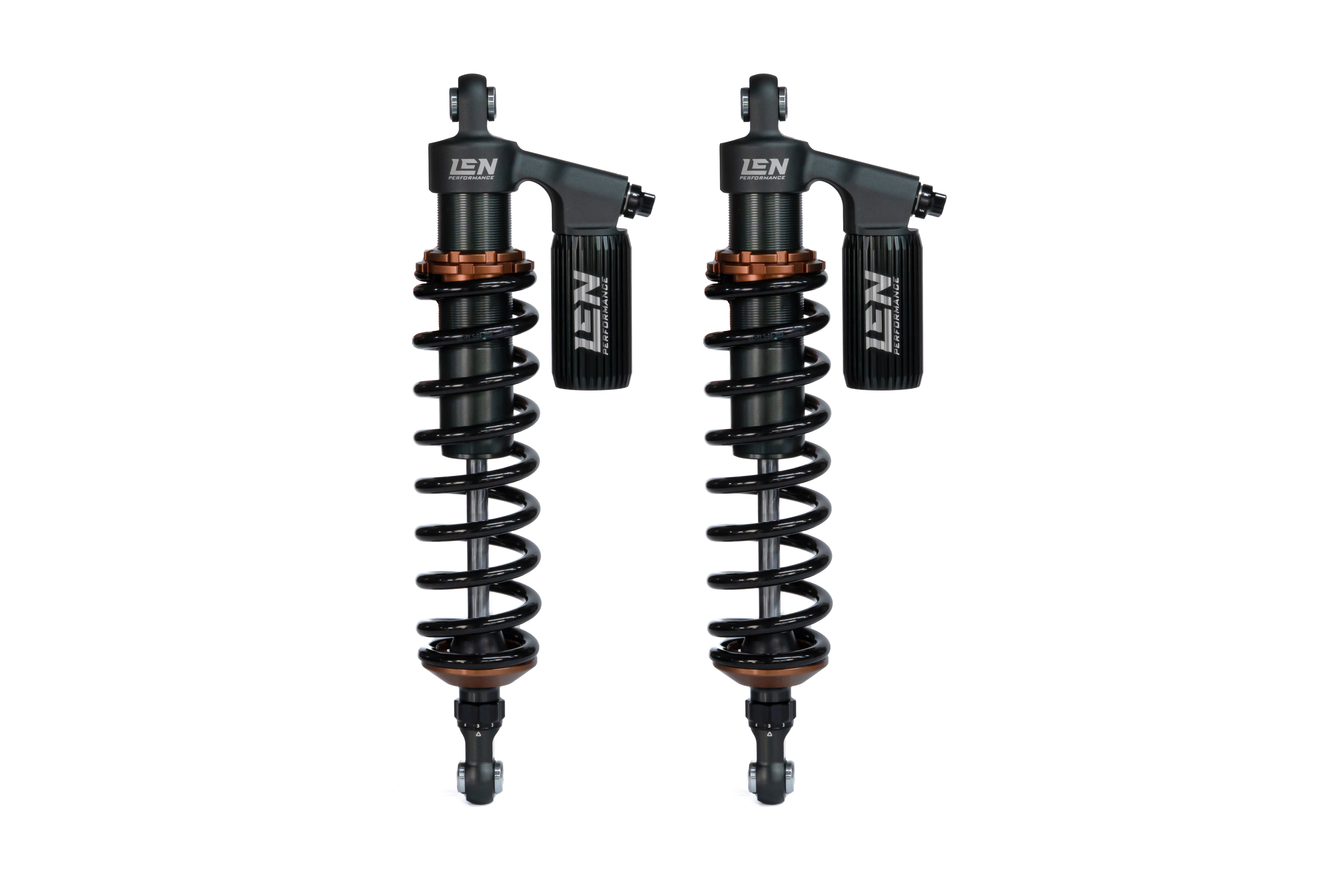 LEN PERFORMANCE UTV SHOCKS REAR PAIR CANAM DEFENDER TRAXTER 2016-2024 LU4-80000 image 1