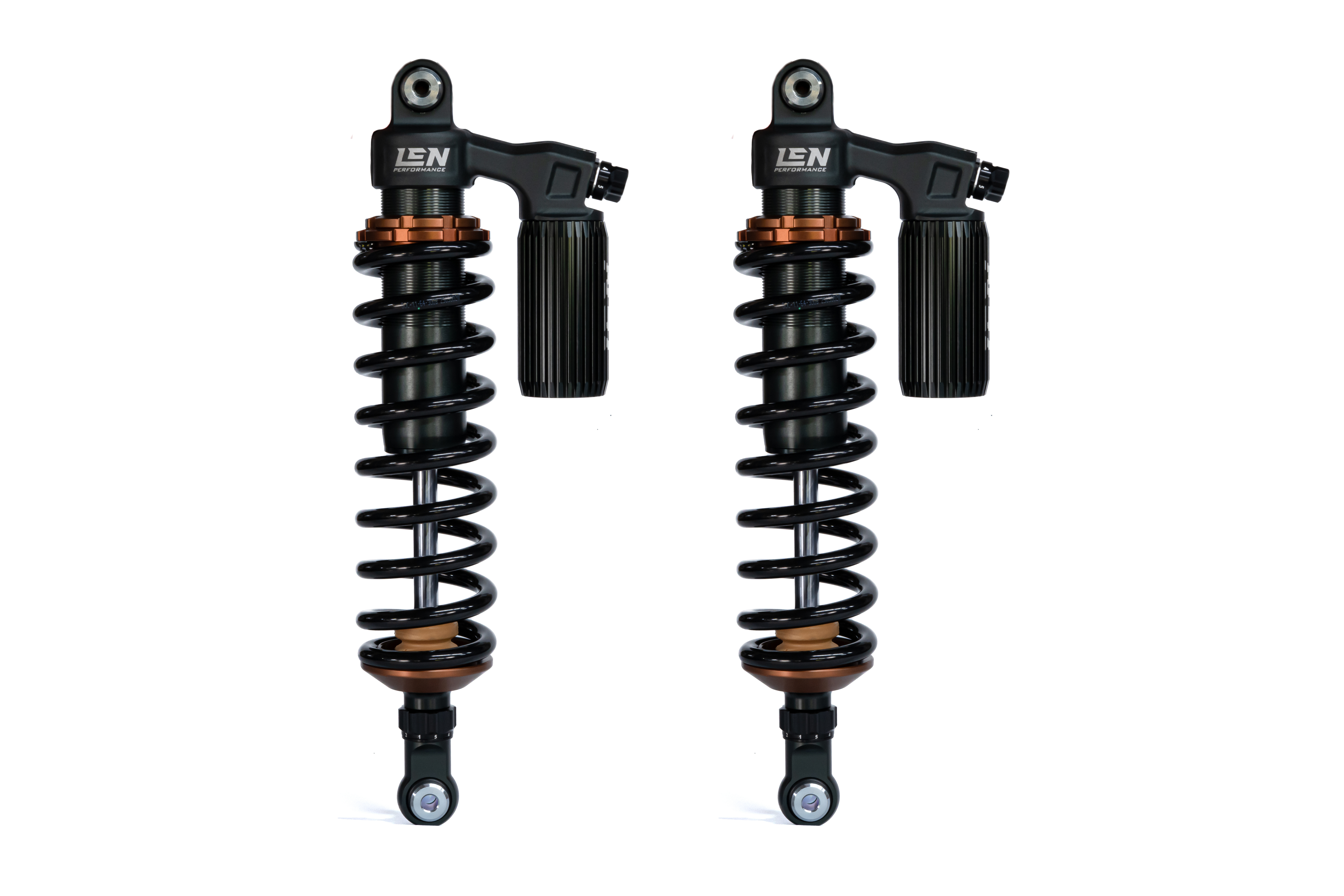 LEN PERFORMANCE UTV SHOCKS FRONT PAIR POLARIS RANGER 900 1000 2013-2024 LU8-50000 image 1