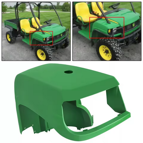 FRONT RIGHT FENDER PLASTIC JOHN DEERE GATOR 620i 850d thumbnail 2