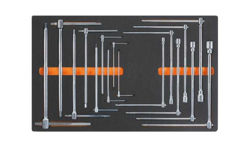 Soft Thermoformed Tray with Tool Assortment, Drawer Size 16 - Beta Tools M65 image 1