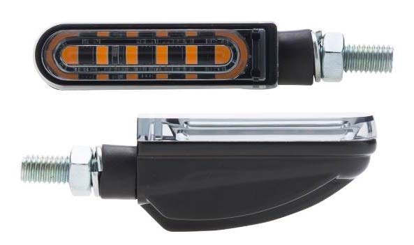 LED INDICATOR TURN SIGNAL SEQUENTIAL 12V AMBER PSYCHIC MC-01D11 image 1