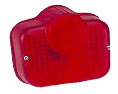 TAIL BRAKE LIGHT LENS SUZUKI 1970's PSYCHIC MC-01D58 35712-23011 image 1