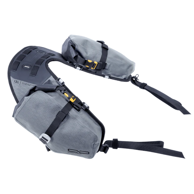 MoJavi Saddlebag Rolltop 12L - Grey - Giant Loop MSB25-RT-G image 1
