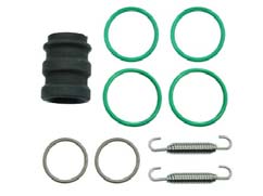 EXHAUST PIPE SEAL CONNECTOR KIT, SPRINGS, O-RINGS, RUBBER PIPE KTM GASGAS HUSQ 65 85 image 1