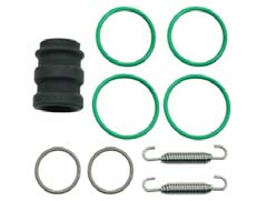 EXHAUST PIPE SEAL CONNECTOR KIT, SPRINGS, O-RINGS, RUBBER PIPE KTM GASGAS HUSQ 125 150 image 1