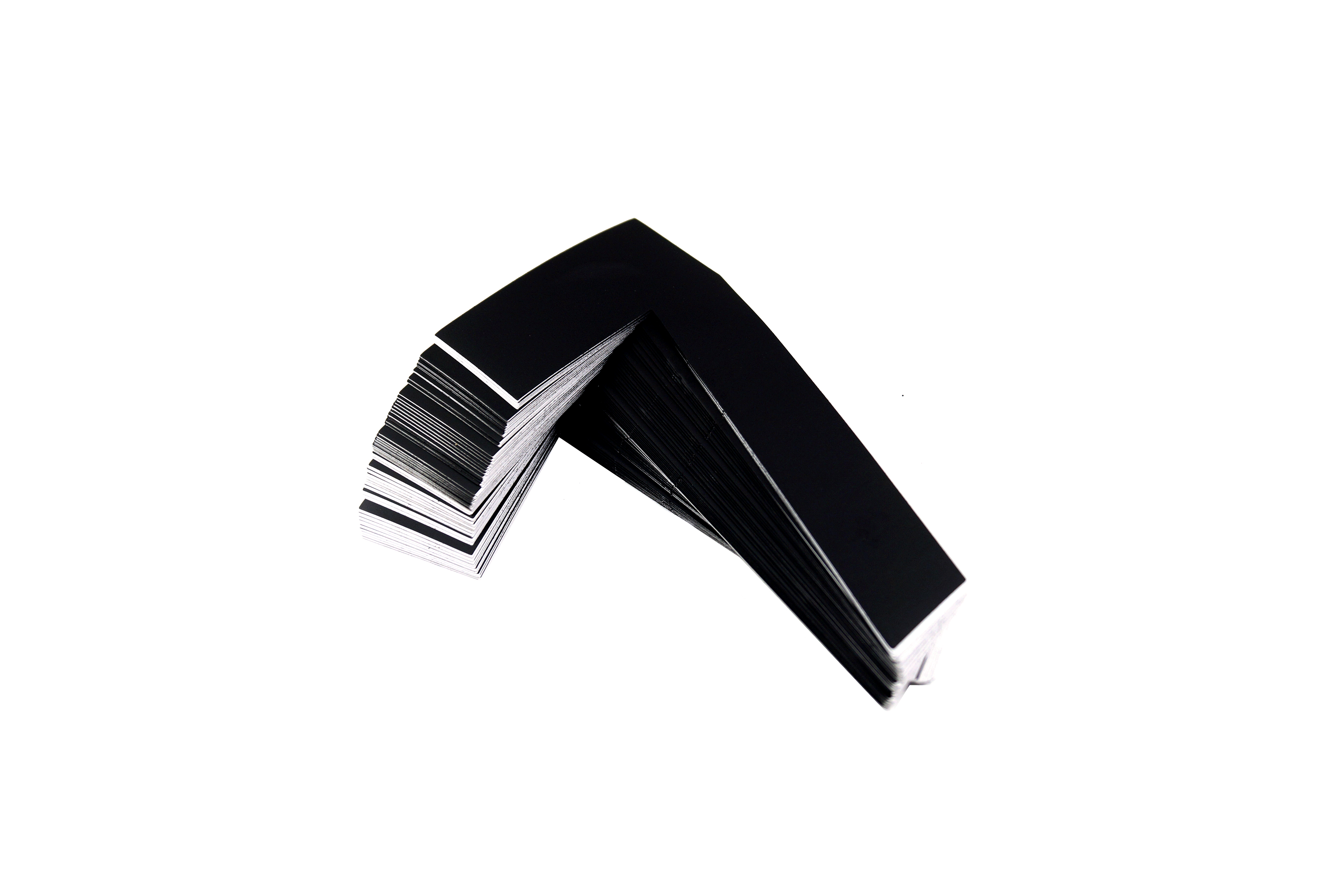 RACE NUMBERS - 7 SEVEN - BLACK, PACK OF 100 / 15cm 6 / VINYL STICKER