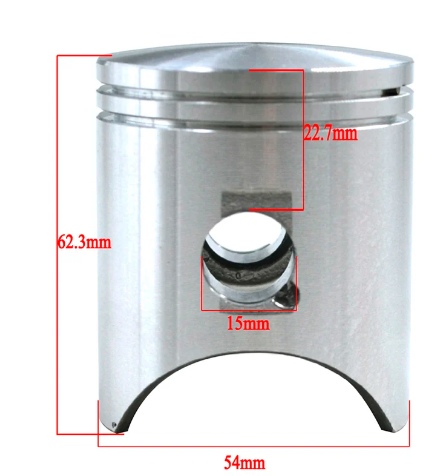 PISTON KIT 1990-2003 HONDA NSR250 54.00 580-699030 thumbnail 2