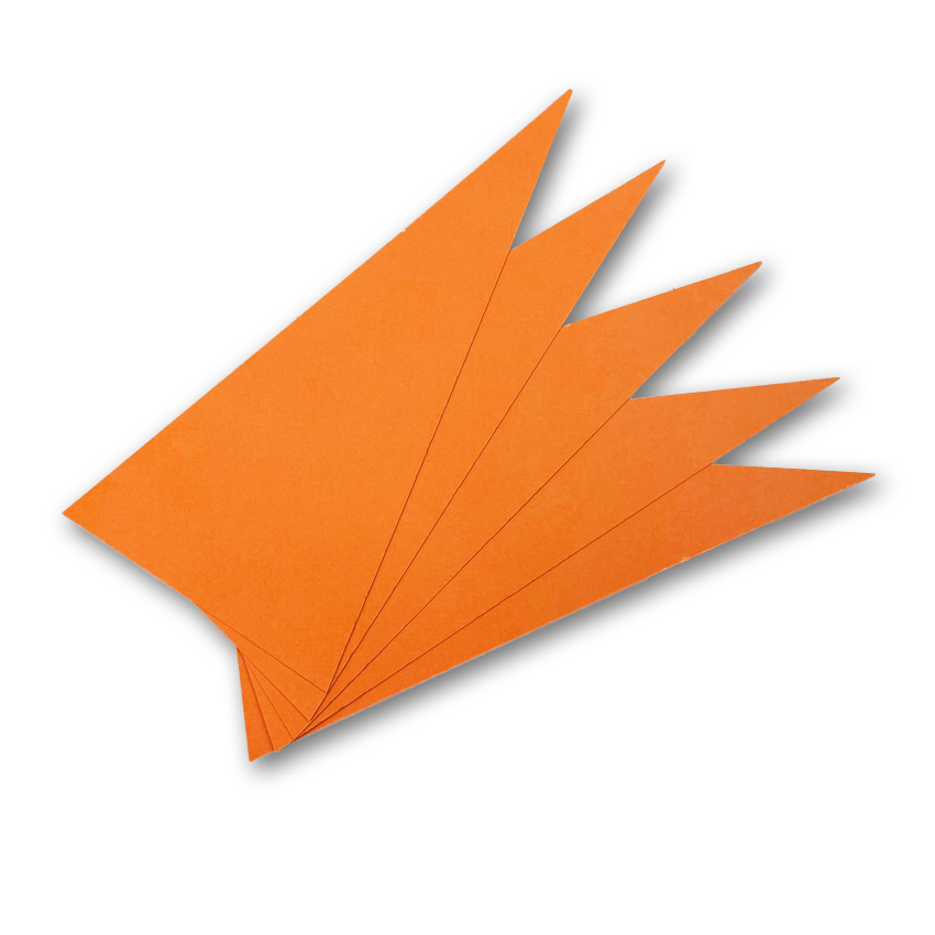 ENDURO TRACK MARKING ARROWS ORANGE 50PCS thumbnail 2