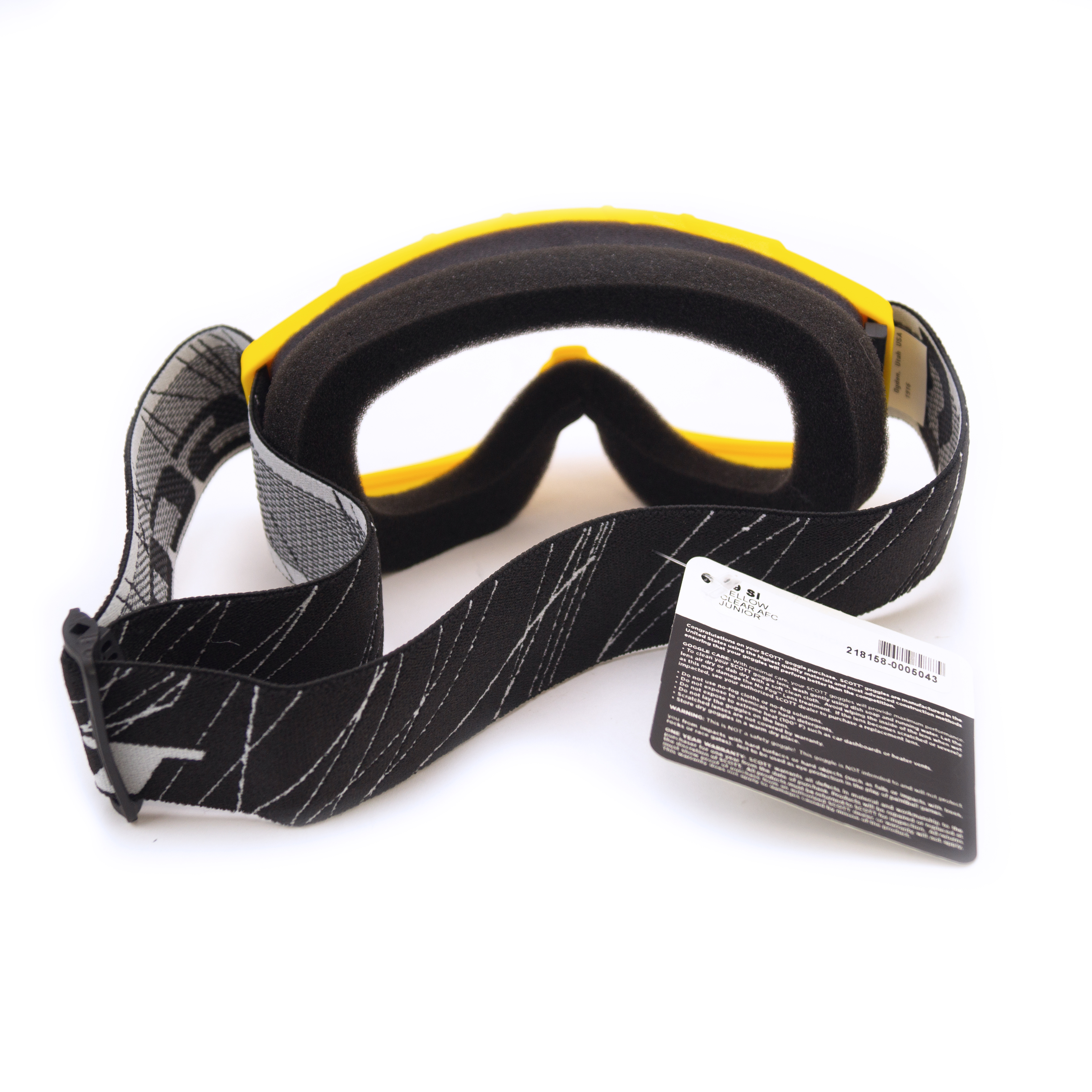 SCOTT Youth Goggle 89Si Yellow clear afc, 218158-0005043 ONE OFF PRICE TO CLEAR thumbnail 4