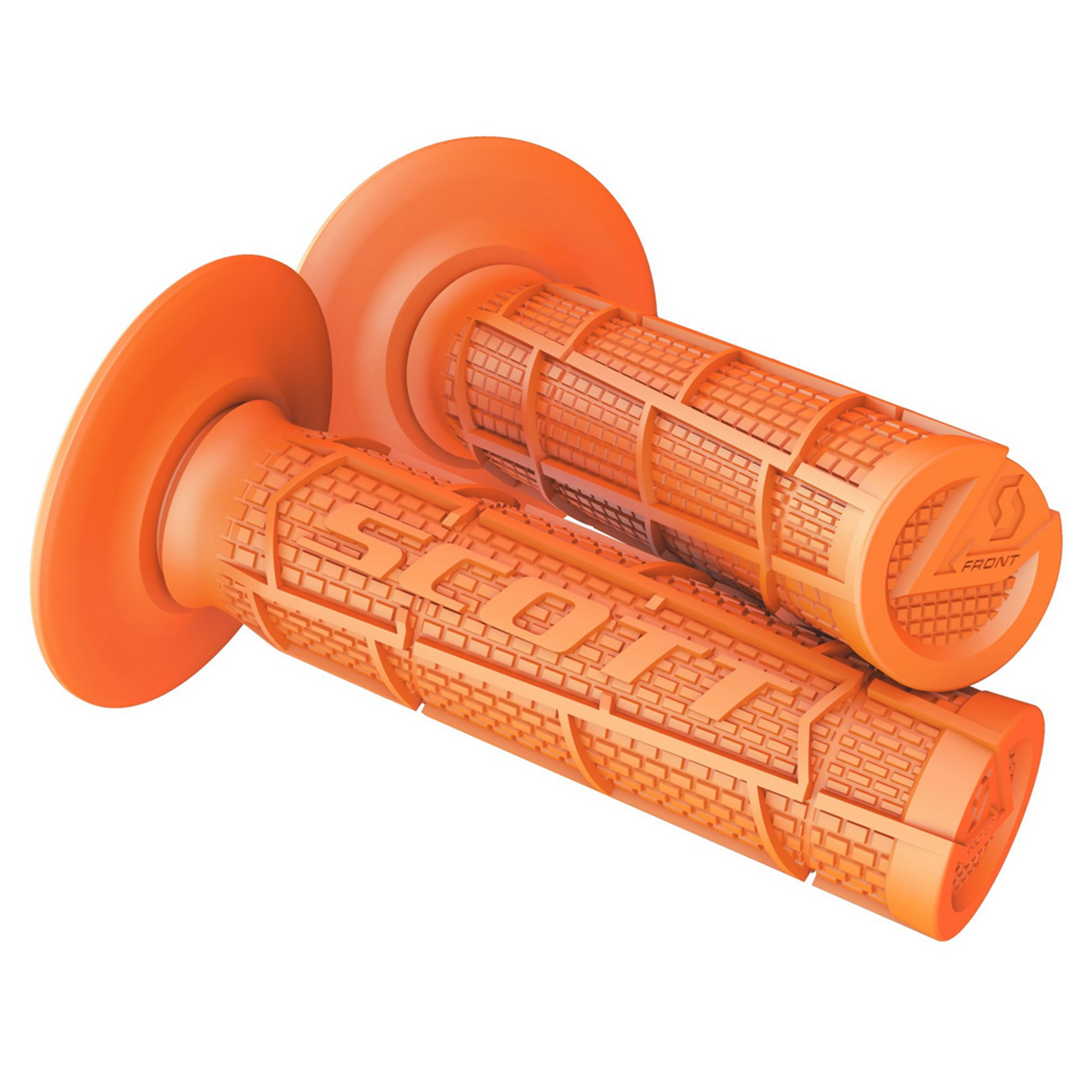 GRIPS FULL WAFFLE SCOTT RADIAL ORANGE 233925-0036 image 1