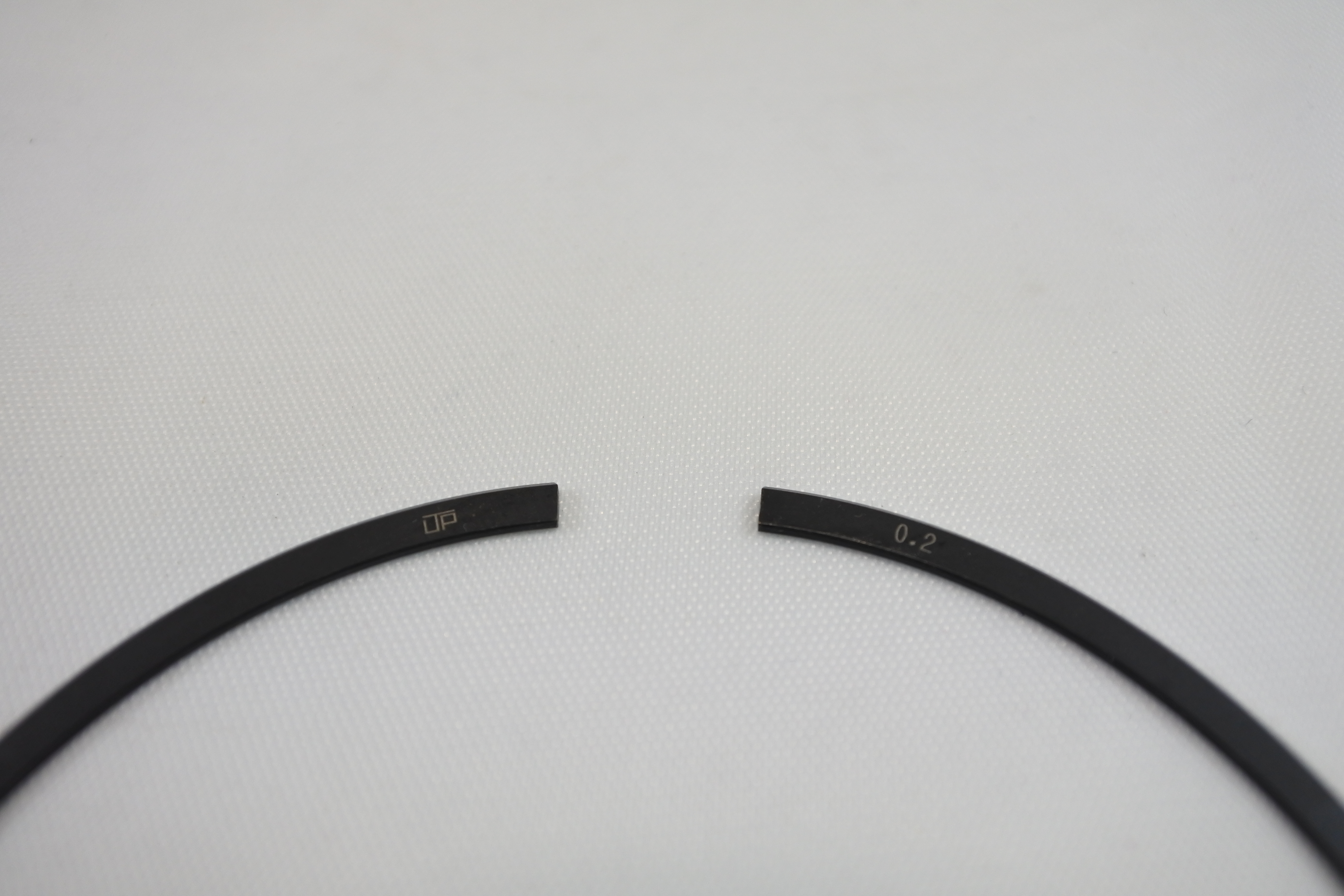 PISTON RING SET 70-78 OSSA ALL MODELS 250 1ST OVERSIZE .20 MM OVER VINTCO OW-118-054S-20 thumbnail 2