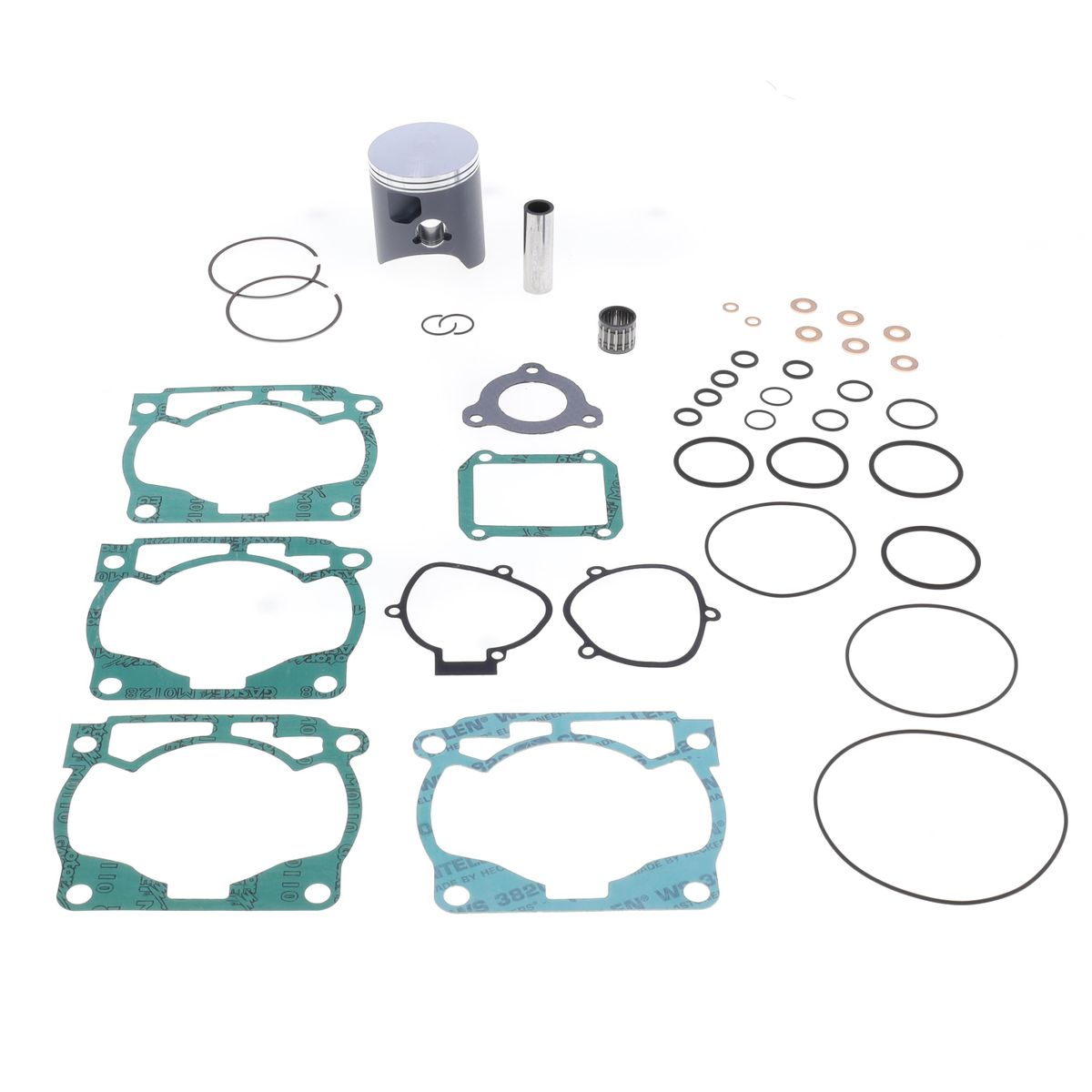 TOP END PISTON & GASKET KIT 66.4MM KTM SX 250 07-16, ATHENA P4C0664045001A, SET A image 1