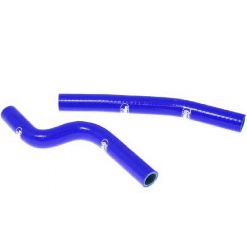 COOLANT HOSE 2 PIECE KIT BLUE 03-07 POLARIS 500 PREDATOR SAMCO SPORT POL-1-BU image 1