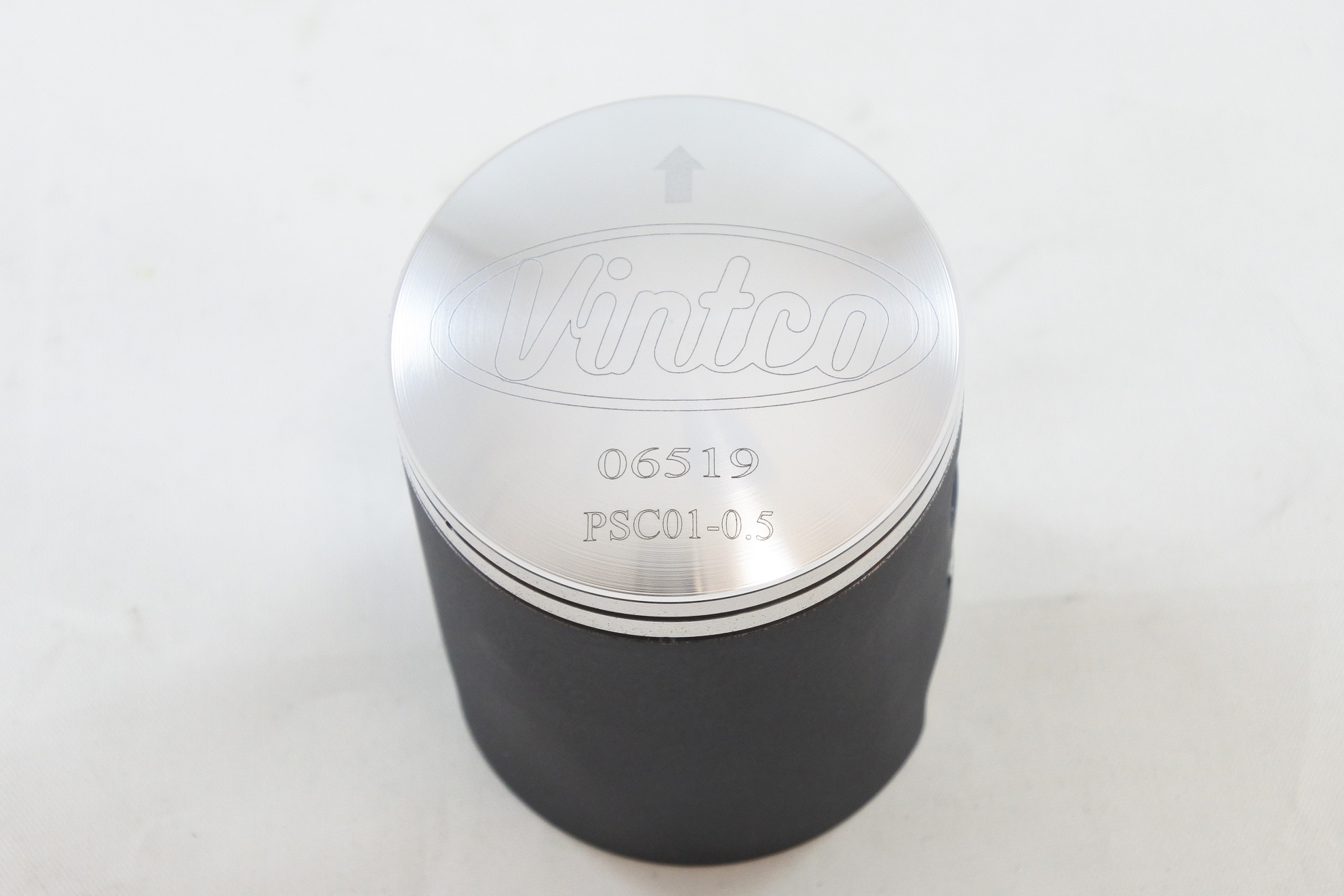 PISTON KIT 72-76 DKW HERCULES MONARK PENTON SACHS 6 SPEED 125 54.5mm +0.50mm OVER VINTCO PSC01-0.5 thumbnail 4
