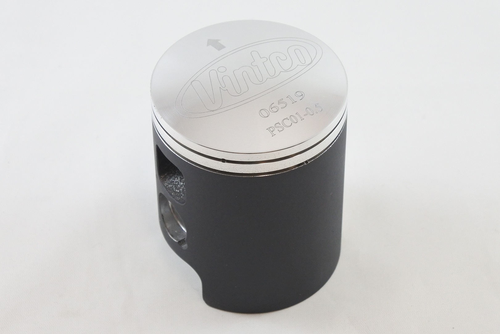 PISTON KIT 72-76 DKW HERCULES MONARK PENTON SACHS 6 SPEED 125 54.5mm +0.50mm OVER VINTCO PSC01-0.5 thumbnail 5