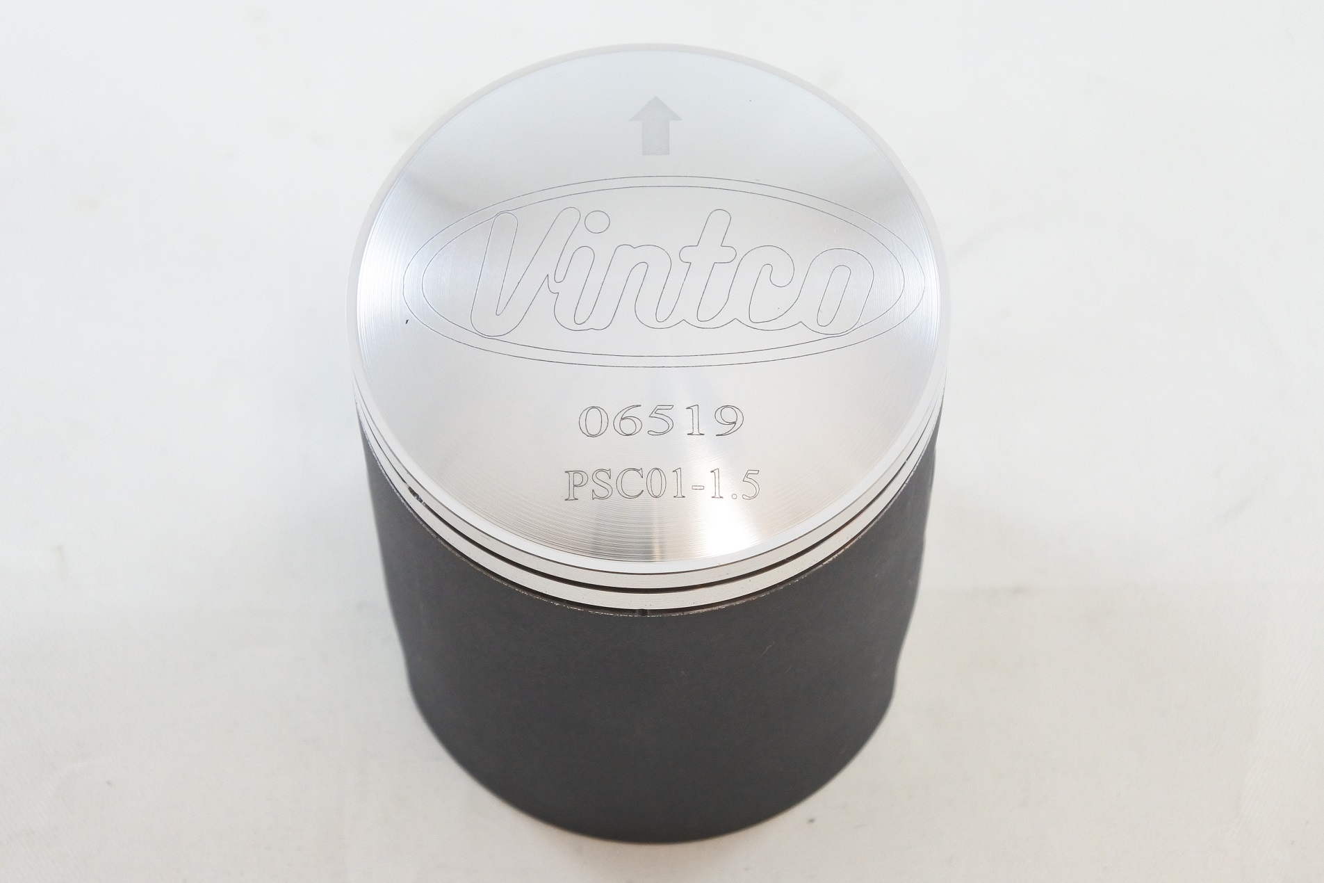PISTON KIT 72-76 DKW HERCULES MONARK PENTON SACHS 6 SPEED 125 55.5mm 1.5mm OVER VINTCO PSC01-1.5 thumbnail 4