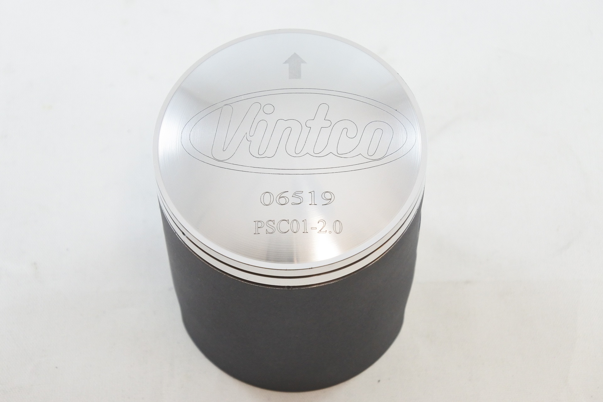 PISTON KIT 72-76 DKW HERCULES MONARK PENTON SACHS 6 SPEED 125 56.0mm 2.0mm OVER VINTCO PSC01-2.0 thumbnail 4