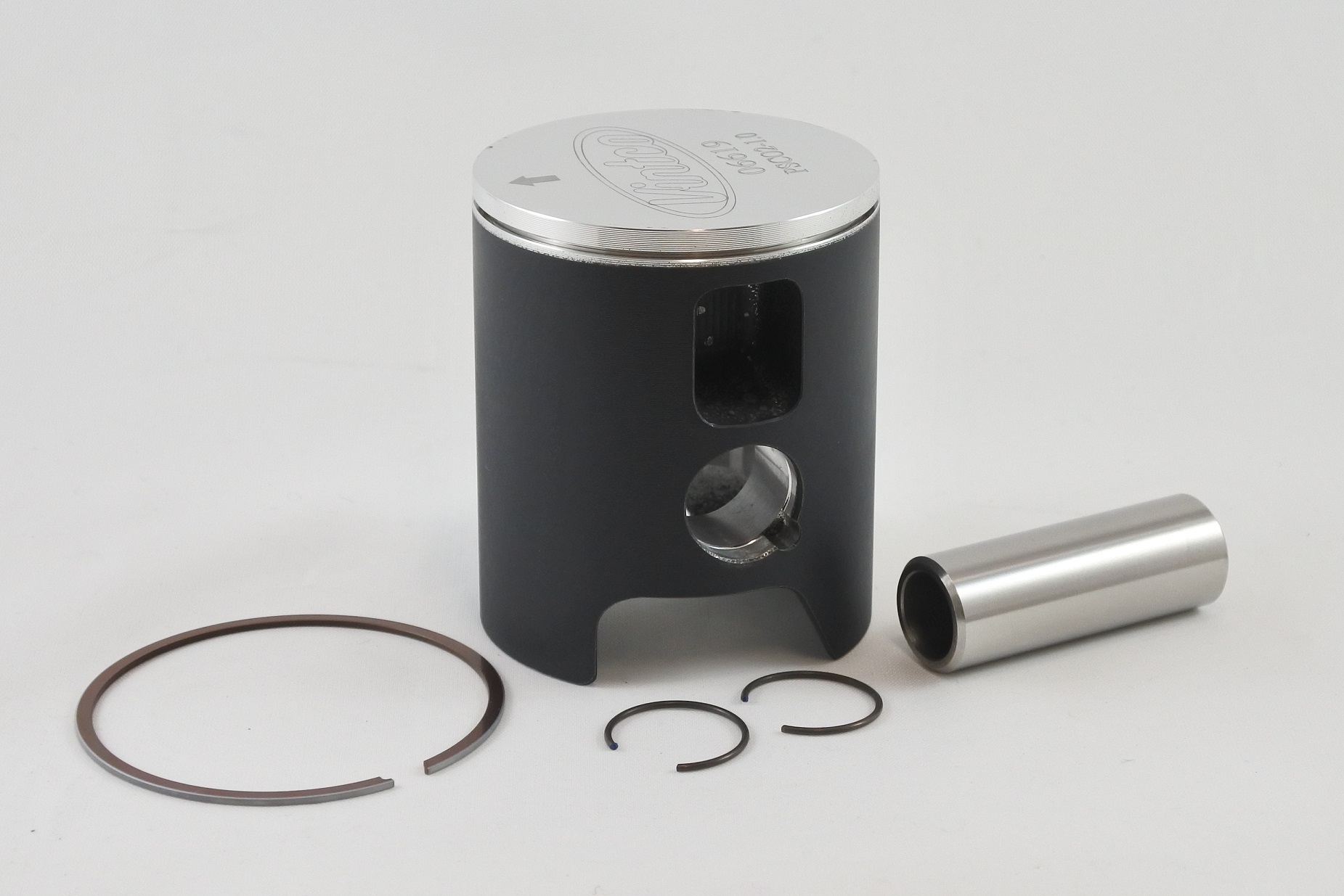 PISTON KIT 77-81 DKW HERCULES SACHS 7 SPEED 125 54.75mm 1.0mm OVER VINTCO PSC02-1.0 image 1