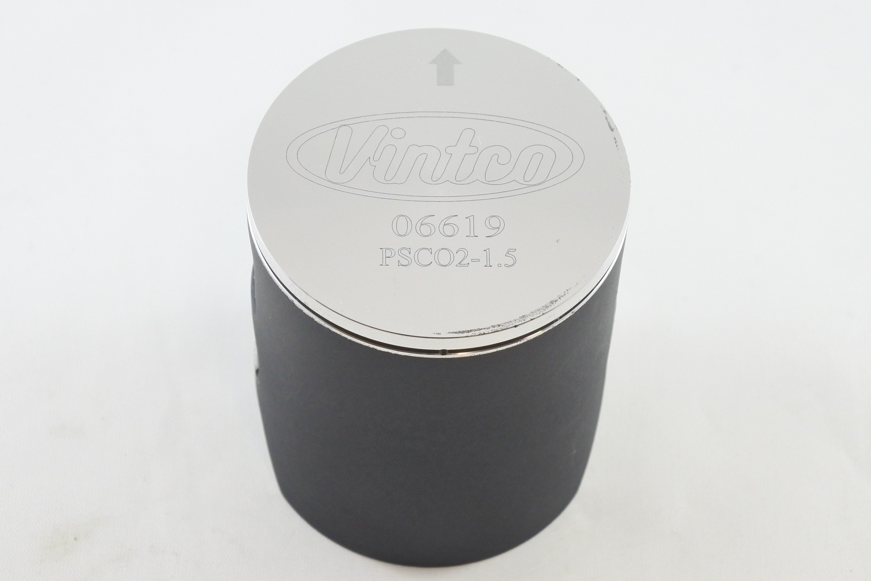 PISTON KIT 77-81 DKW HERCULES SACHS 7 SPEED 125 55.25mm 1.5mm OVER VINTCO PSC02-1.5 thumbnail 4