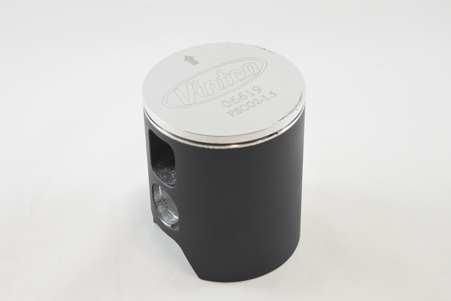 PISTON KIT 77-81 DKW HERCULES SACHS 7 SPEED 125 55.25mm 1.5mm OVER VINTCO PSC02-1.5 thumbnail 5
